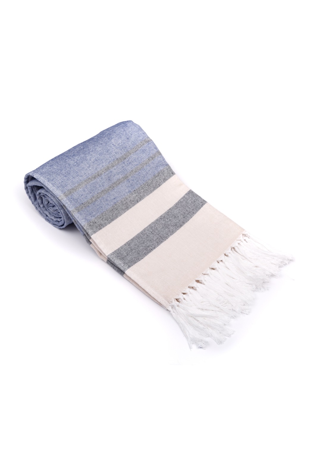 RUCKY DESEN HAVLU PEŞTEMAL MAVİ